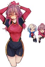 Beyond the Goal (Ness Fem x OC x Kaiser Fem)