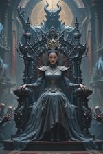Married to the Demon King, she took the throne via infrastructure.