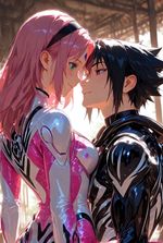 Naruto: I transmigrated as Sasuke, and my girlfriend as Sakura