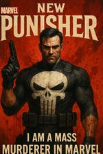 New Punisher: I am a mass murderer in Marvel
