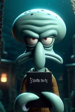 Squidward no Death Note (SpongeBob X Death Note)