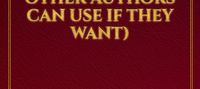 Cool ideas (Stuff that other authors can use if they want)