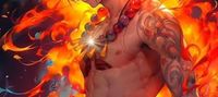 In Naruto with the Flame-Flame Fruit