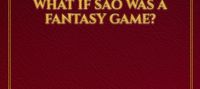 Sword art online alternate universe what if SAO was a fantasy game?